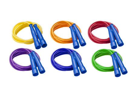 6 Pcs Wholesale Jump Ropes, Bulk Skipping Rope (Multicolor)