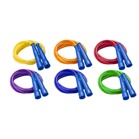6 Pcs Wholesale Jump Ropes, Bulk Skipping Rope (Multicolor)
