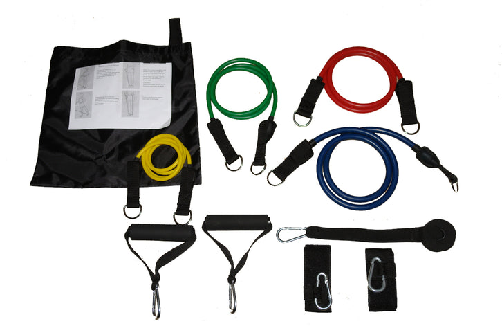 5 Sets Wholesale Resistance Tubing Kits with Carrying Bag