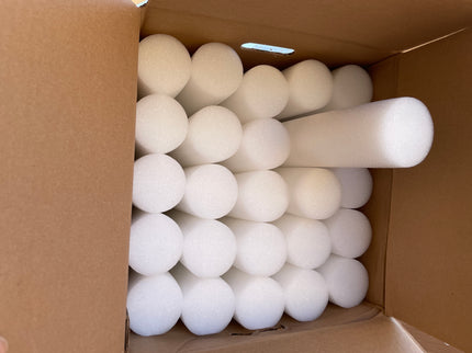 17 Pcs Wholesale Pool Noodles 60in x 3in (White or Black) | Water Noodle