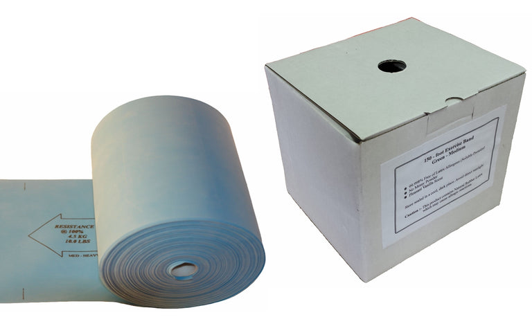 Wholesale 50-Yard Physical Therapy Flat Band Roll (150 Feet)