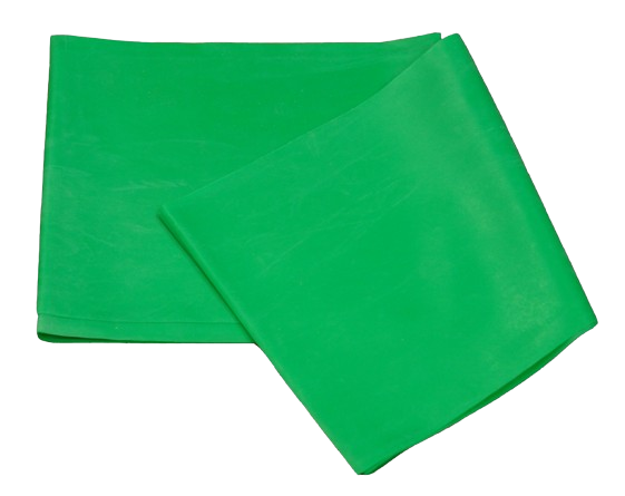 12 Pcs Wholesale Individually Wrapped Flat Exercise Bands | 4Ft Physical Therapy Band