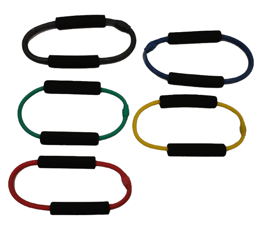 10 Pcs Wholesale O-Loop Resistance Tube for Exercise and Physical Therapy