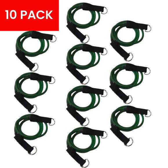 10 Pcs Wholesale Modular Resistance Tubing with D-Ring