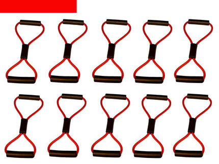 10 Pcs Wholesale Figure 8 Resistance Tube Chest Expander