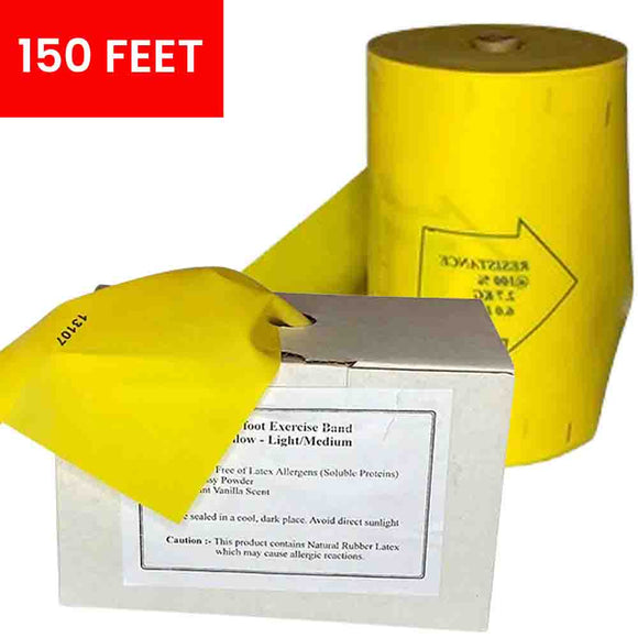 Wholesale 50-Yard Physical Therapy Flat Band Roll (150 Feet)