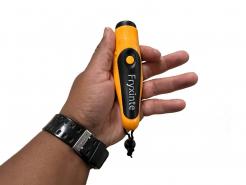 Workoutz 3-Tone Electronic Whistle with Carry Pouch and Wrist Lanyard